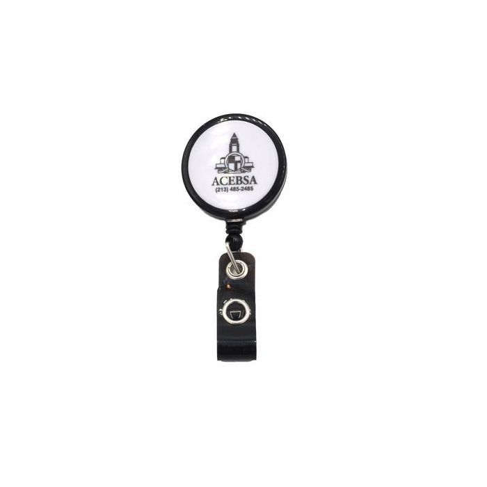 Badge Reel - Black
