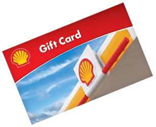 Shell Gas Card 25.00