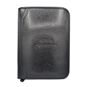 Black Leather Acebsa Portfolio